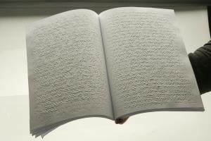 Sistema Braille aprovado